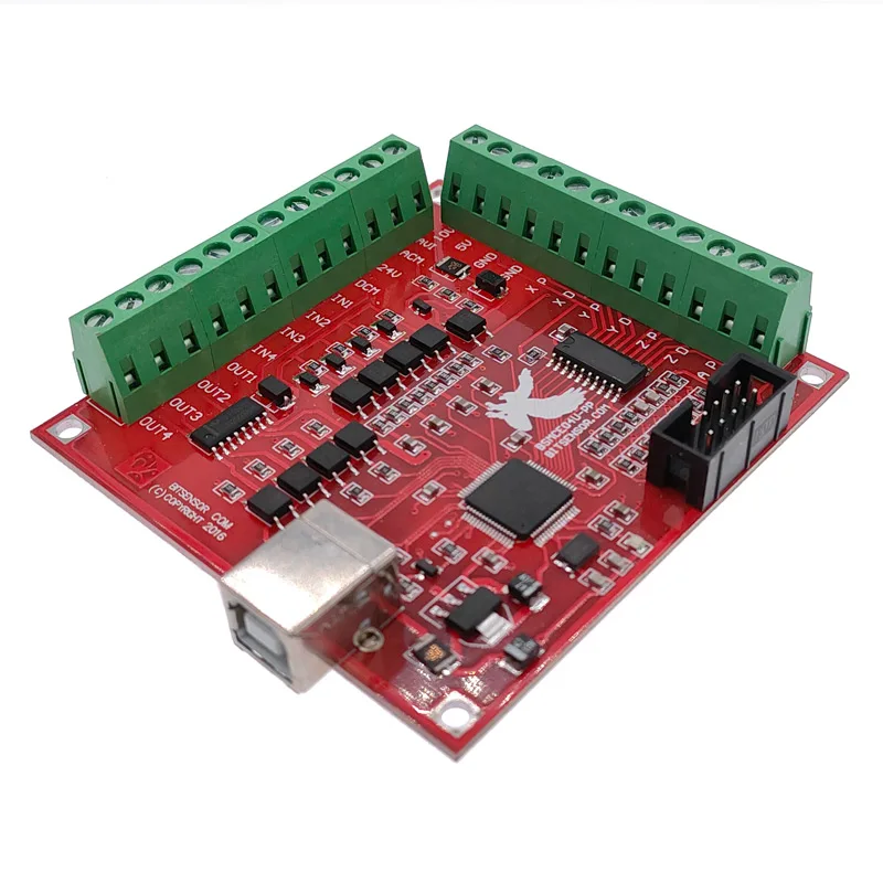 Breakout Board CNC USB MACH3 4 - đánh giá và giá Mach3 Usb Cnc Controller 4 Axis 100Khz